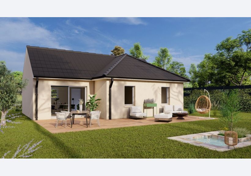 Image du modèle de maison maison_LILIA 3CH SG JARDIN