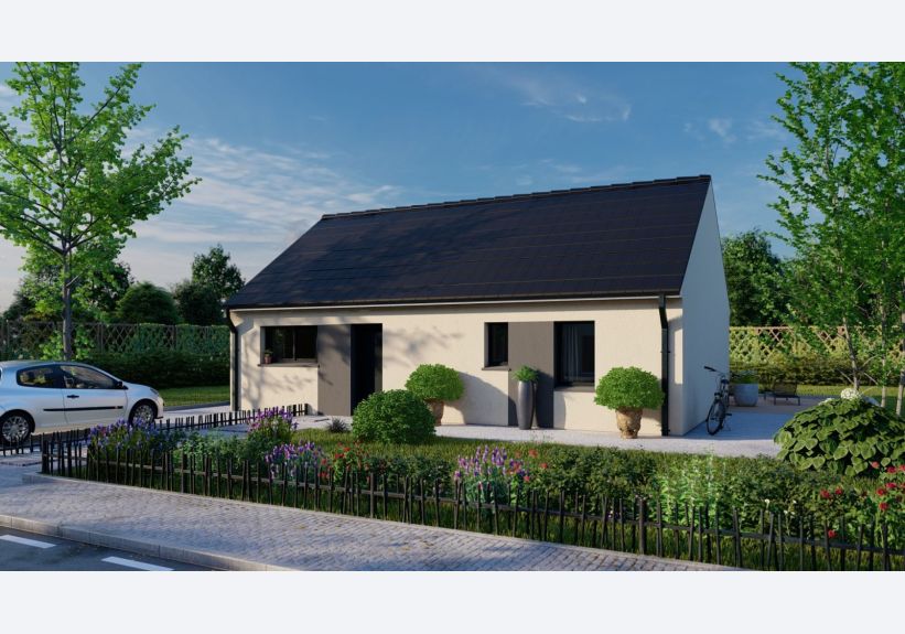 Image du modèle de maison Maison_REALIA_MV_3CH_ SG_RUE