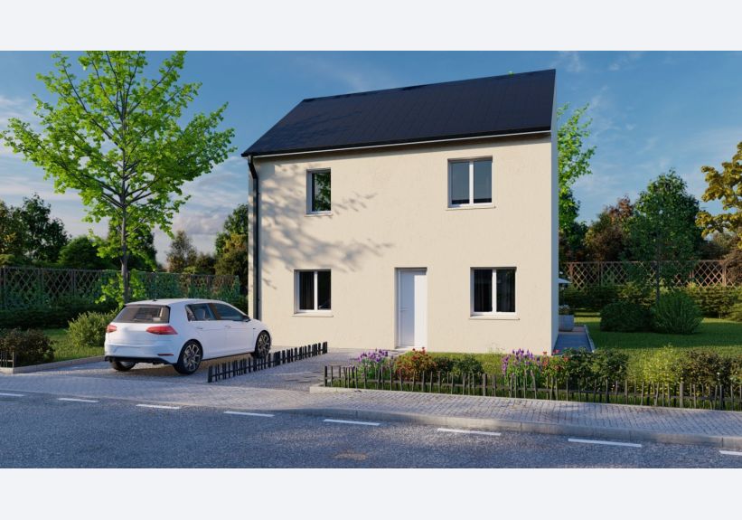 Image du modèle de maison Maison_ROSALIA_MV_R+1_3CH SG_RUE