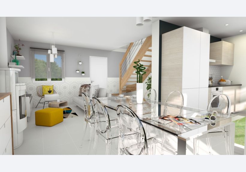 Image du modèle de maison ROSALIA_3CH SG PERS INTR SEJOUR