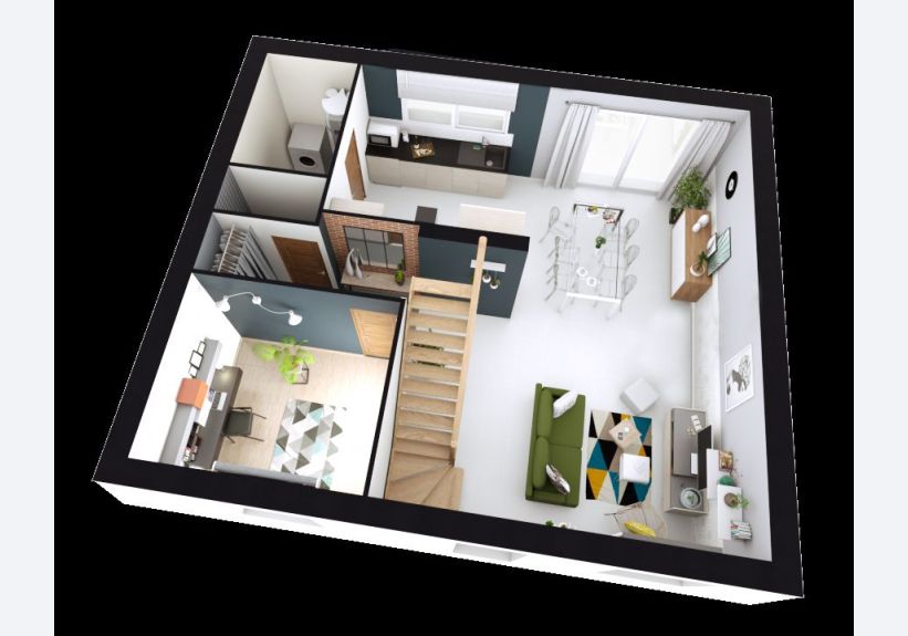 Image du modèle de maison ROSALIA_3CH_SG