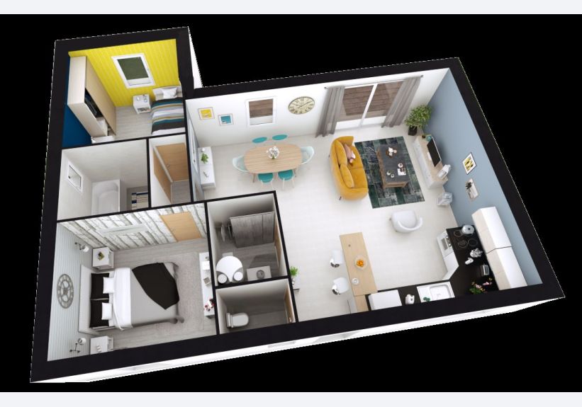 Image du modèle de maison LILIA 2CH_SG