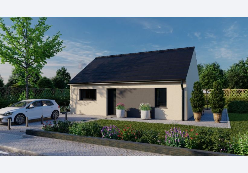 Image du modèle de maison Maison_REALIA_2CH_SG_RUE