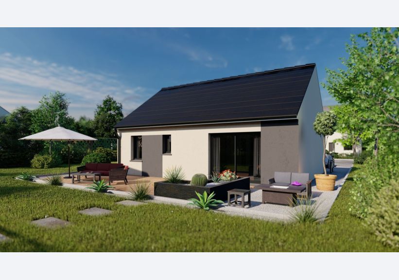 Image du modèle de maison Maison_REALIA_2CH_SG_JARDIN