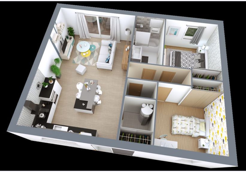 Image du modèle de maison REALIA_2CH_SG