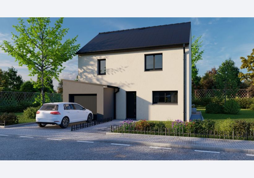 Image du modèle de maison Maison_ROSALIA-4CH+-AG_RUE BI-TON