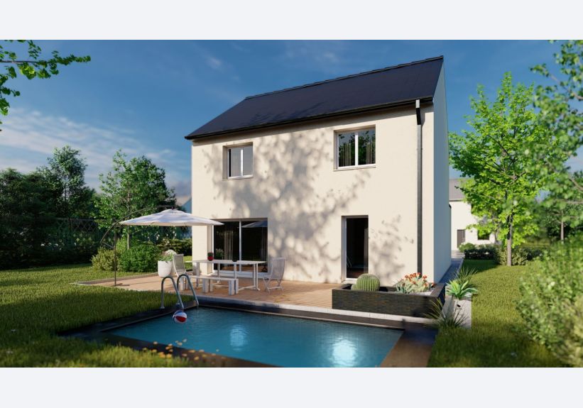Image du modèle de maison Maison_ROSALIA-4CH+-AG_JARDIN