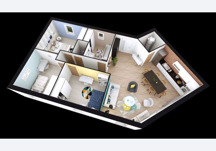 Image du modèle de maison VITALIA_3CH_SG