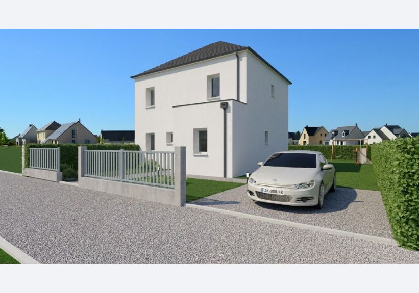 Image du modèle de maison Façade Sud -2