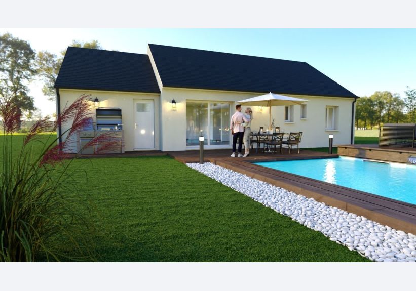 Image du modèle de maison Acces PP visuel façade arrière