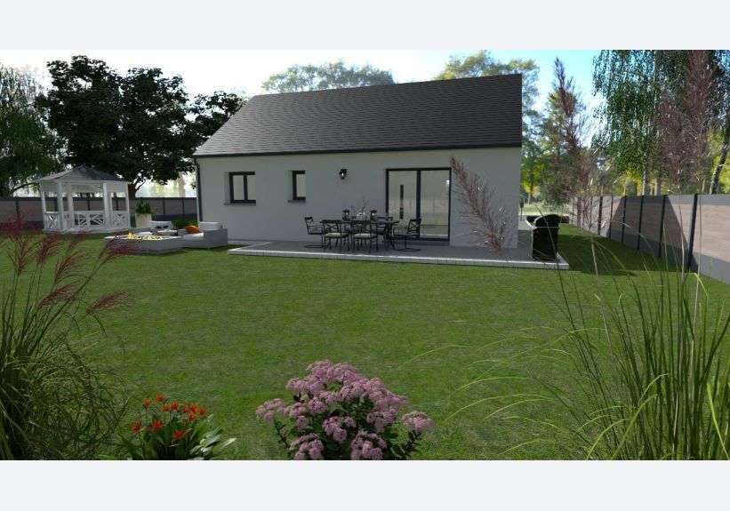 Image du modèle de maison Façade arrière