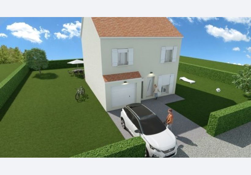 Image du modèle de maison R+1 GI