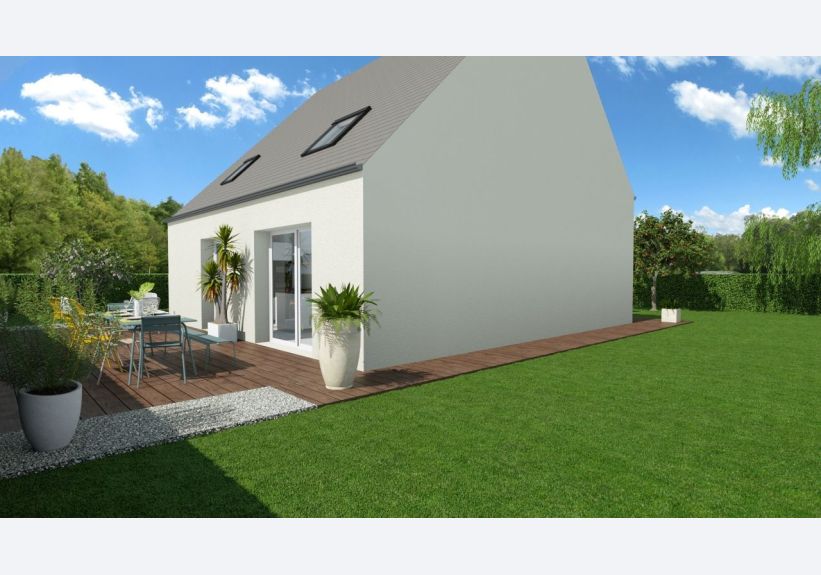 Image du modèle de maison vue exterieure