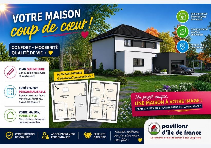 Image du modèle de maison PIF 130 SUR MESURE