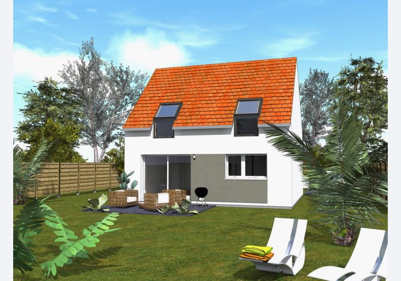 Image du modèle de maison CAMELEON_Variante 1_jardin