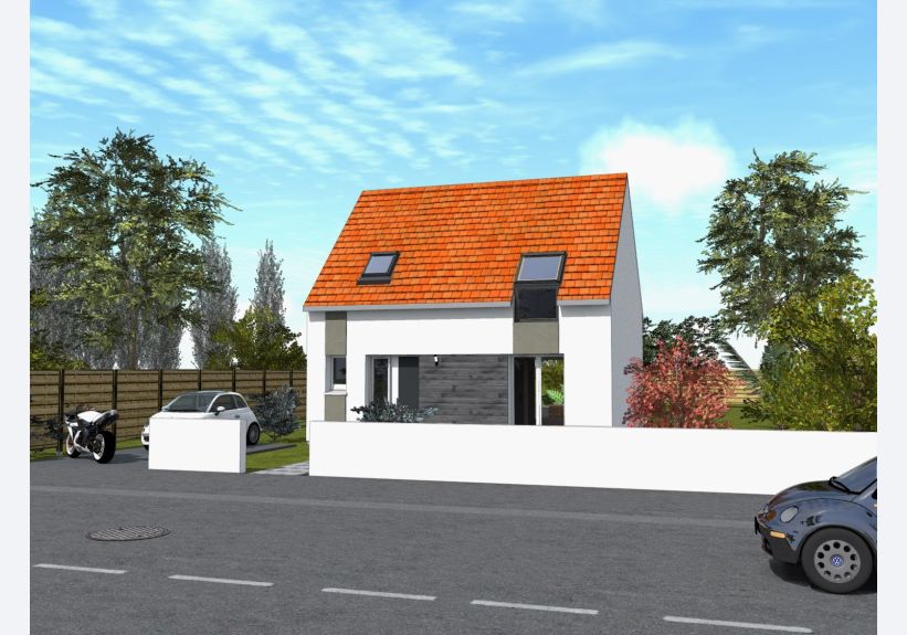 Image du modèle de maison CAMELEON_Variante 1_rue