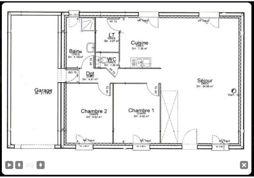 Image du modèle de maison cocon