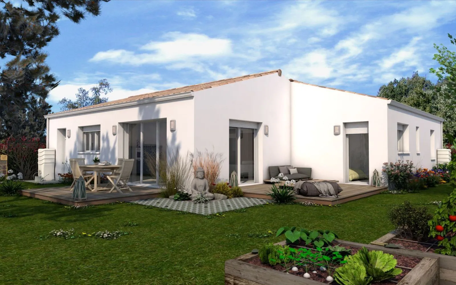 Maison 101.7 m² avec terrain à TESSON à Tesson — photo 2