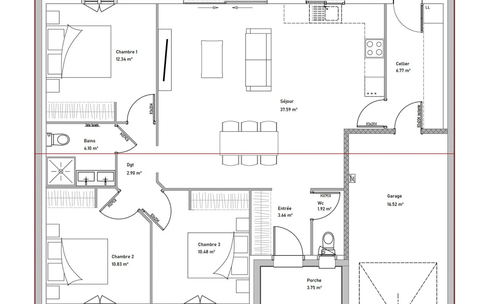 Maison 90.6 m² avec terrain à FORGES à Forges — photo 3