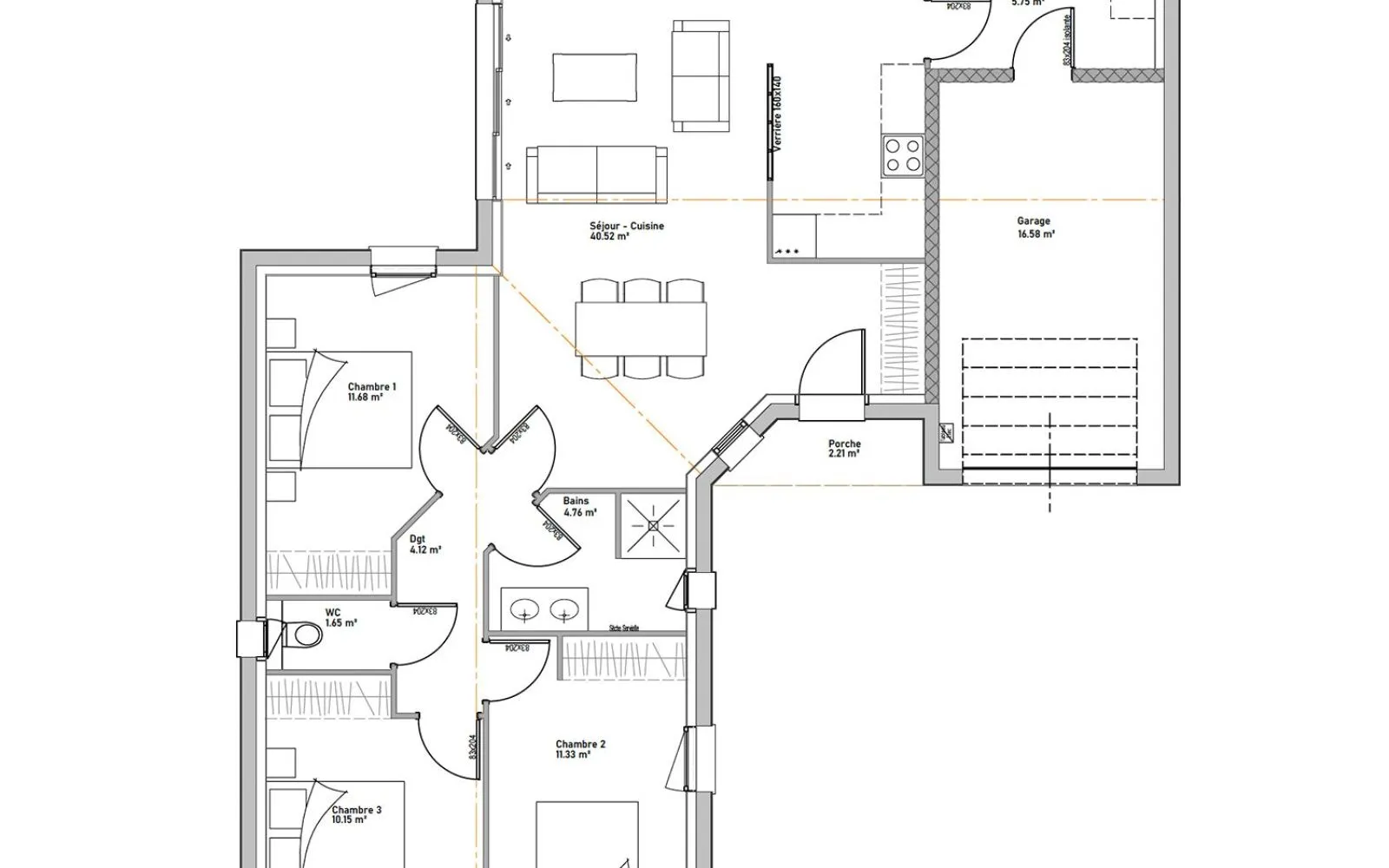 Maison 90 m² avec terrain à FORGES à Forges — photo 3