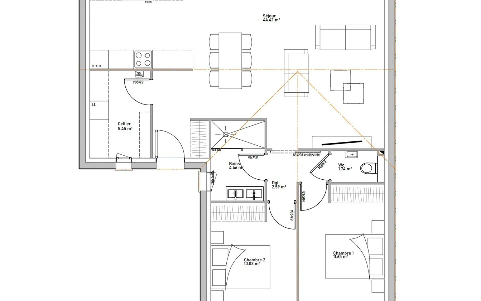 Maison 80.3 m² avec terrain à FORGES à Forges — photo 3