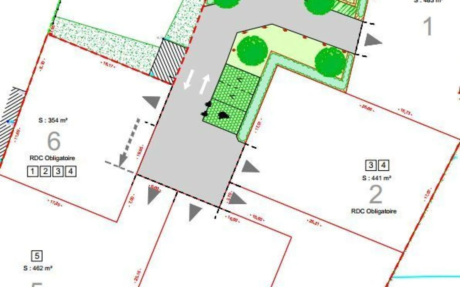 Terrain à bâtir de 441 m2 au prix de 130000 € à SAINTE-SOULLE. à Sainte-Soulle — photo 1