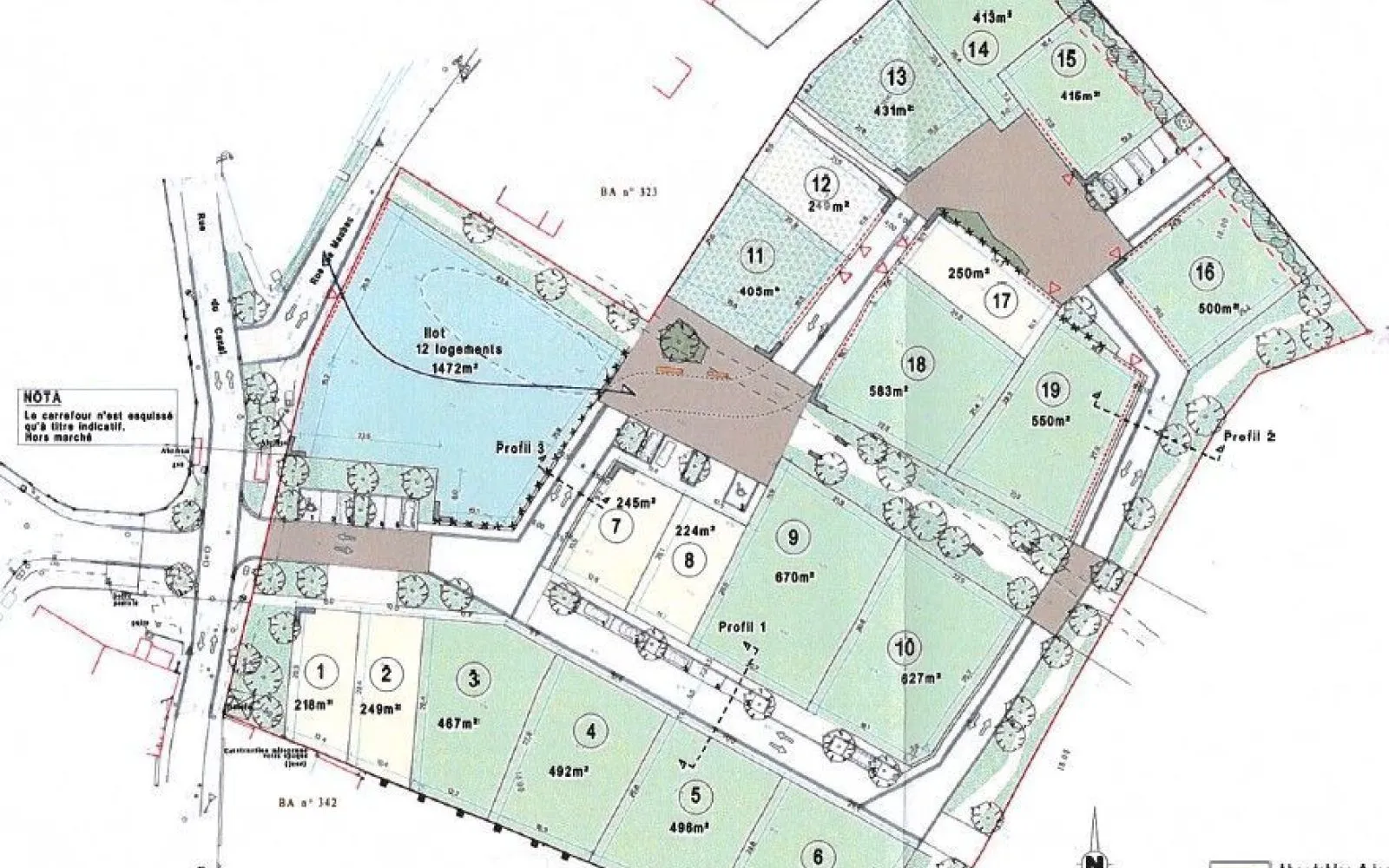 Terrain à bâtir de 627 m2 au prix de 318000 € à DOMPIERRE-SUR-MER. à Dompierre-sur-Mer — photo 1