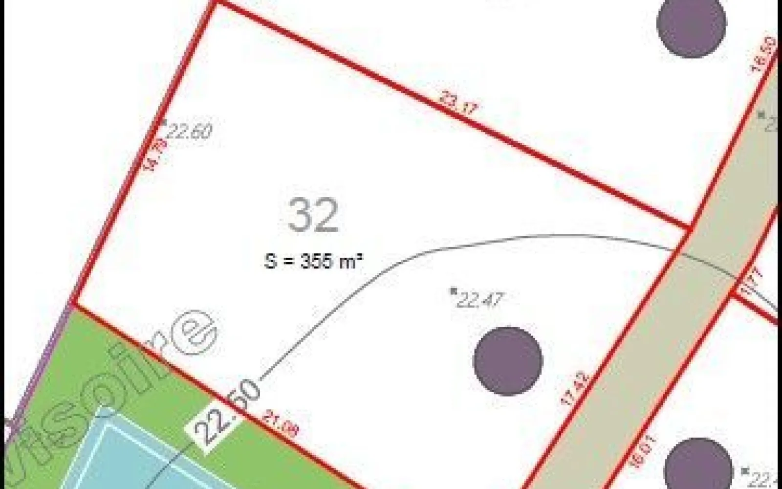 Terrain à bâtir de 385 m2 au prix de 89000 € à SAINT-GEORGES-DE-DIDONNE. à Saint-Georges-de-Didonne — photo 1