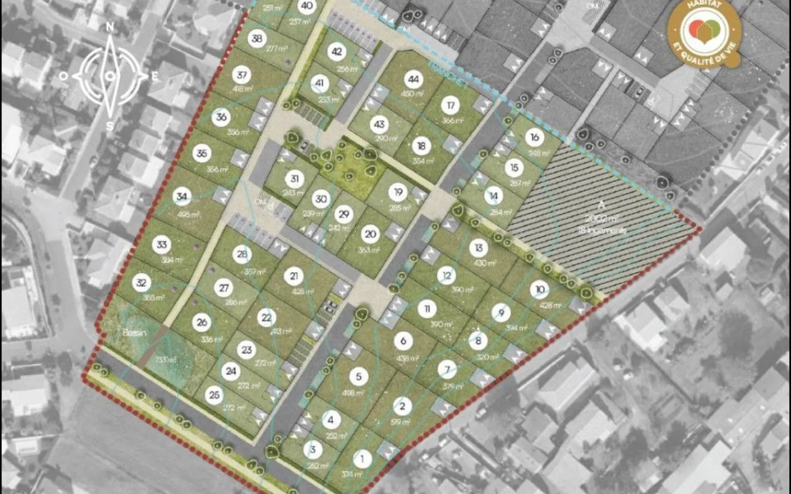 Terrain à bâtir de 427 m2 au prix de 104000 € à SAINT-GEORGES-DE-DIDONNE. à Saint-Georges-de-Didonne — photo 3