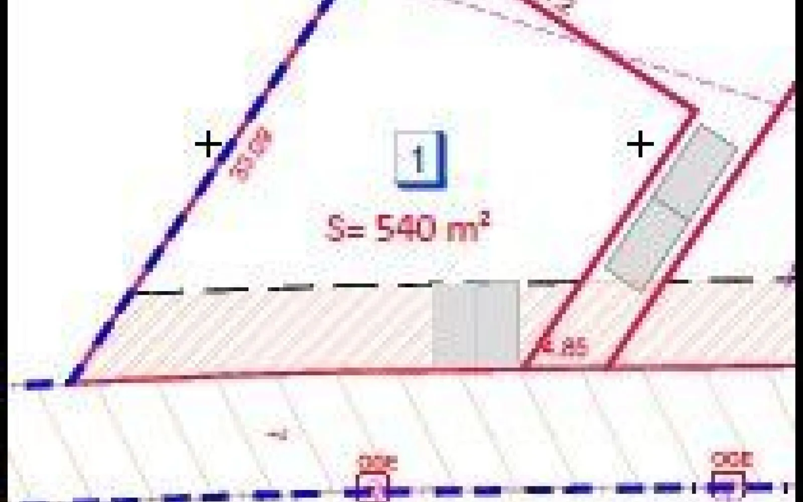 Terrain à bâtir de 540 m2 au prix de 71000 € à SAUJON. à Saujon — photo 1