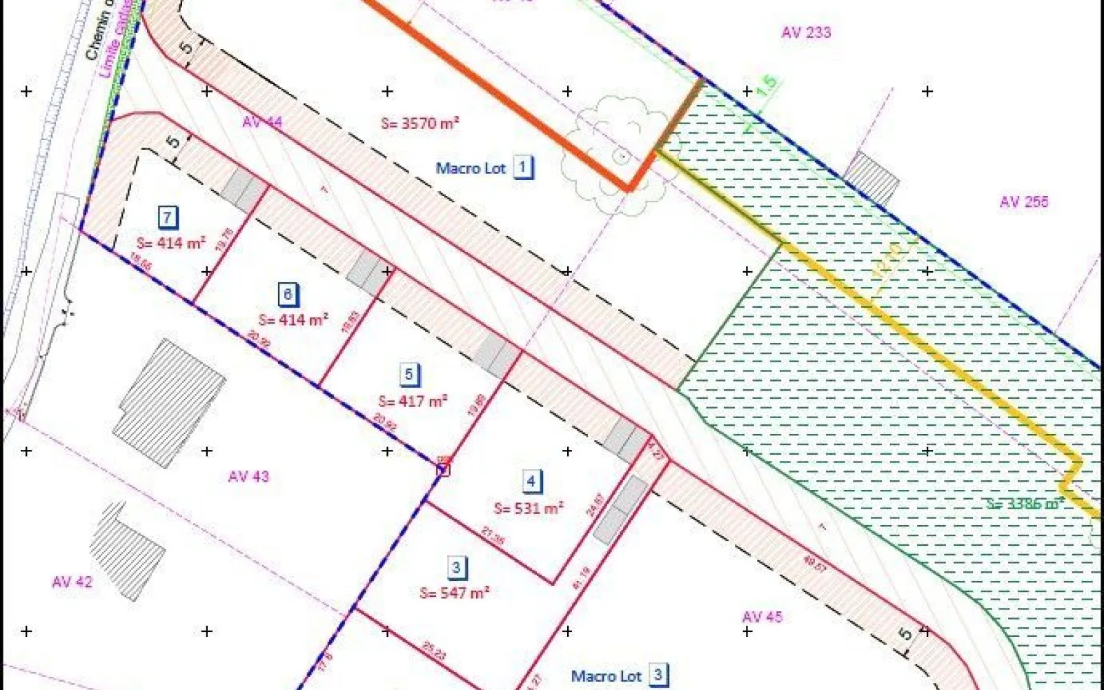 Terrain à bâtir de 540 m2 au prix de 71000 € à SAUJON. à Saujon — photo 2