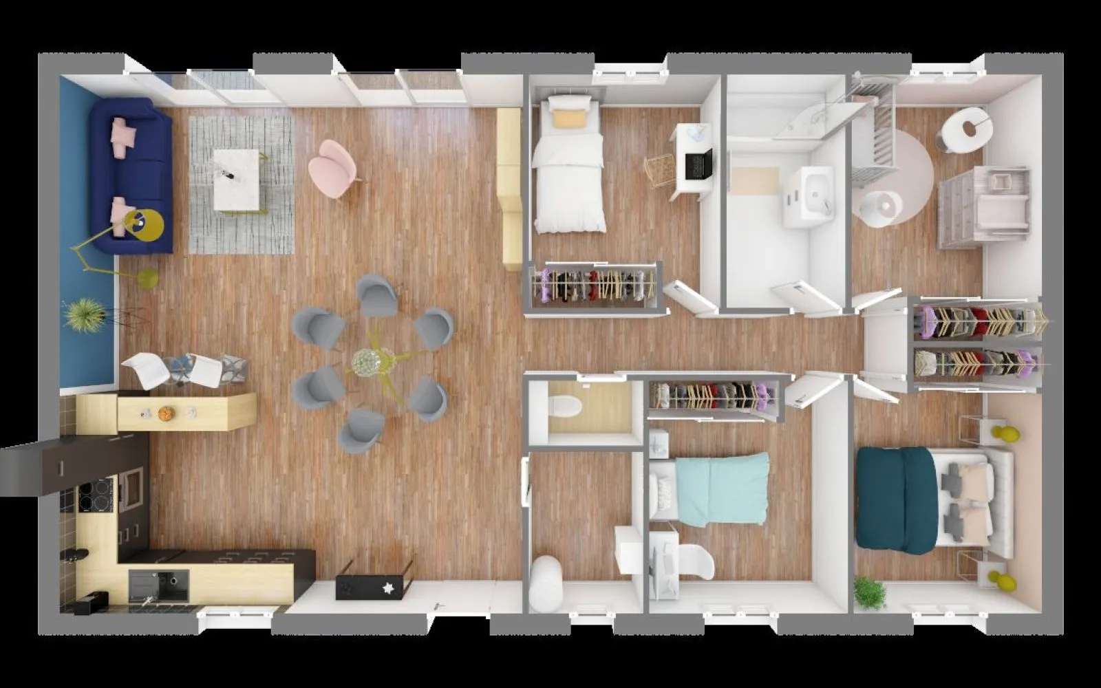 Maison 105 m² avec terrain à LA CELLE (83) à La Celle — photo 3