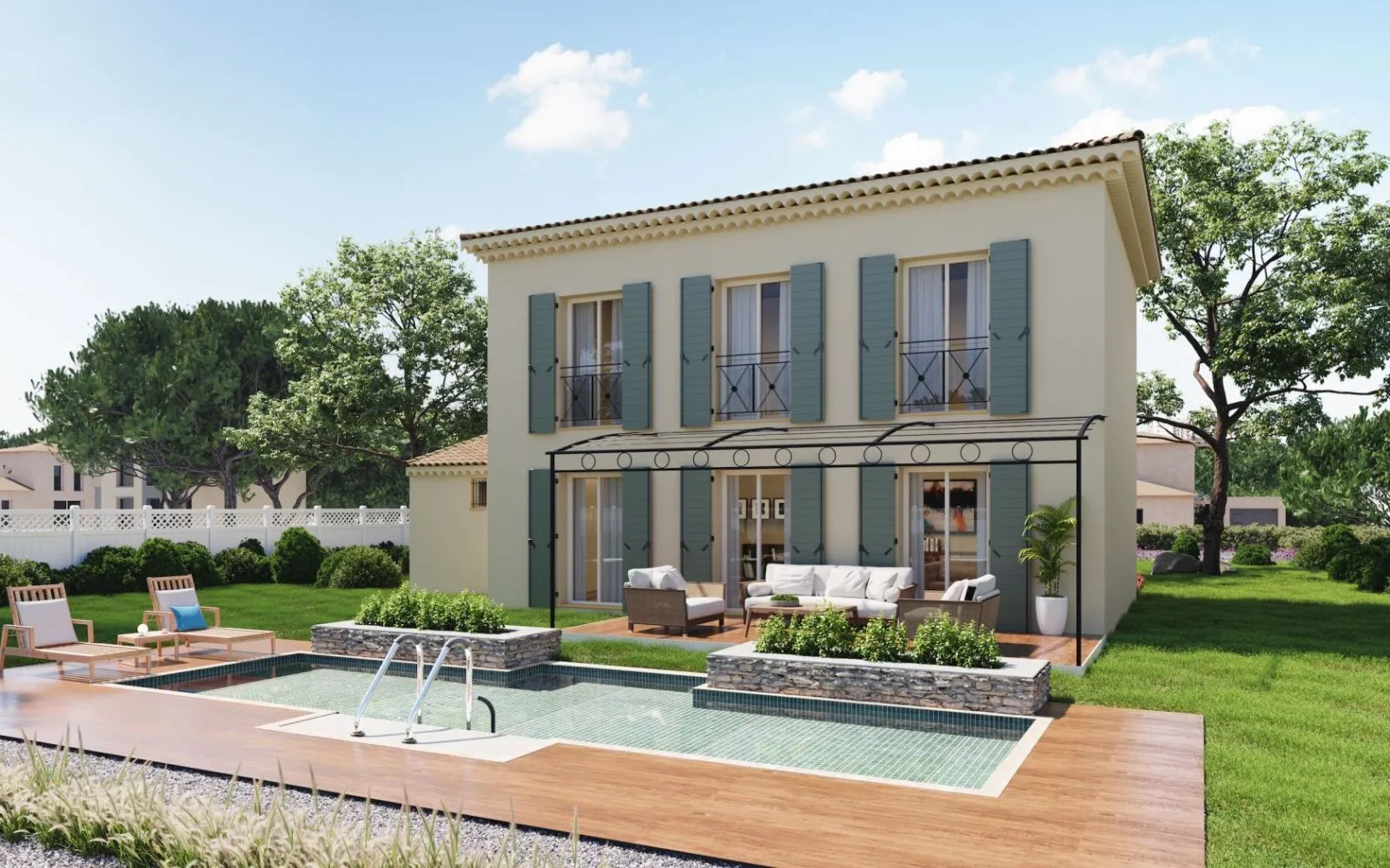 Maison 95 m² avec terrain à SENAS (13) à Sénas — photo 3
