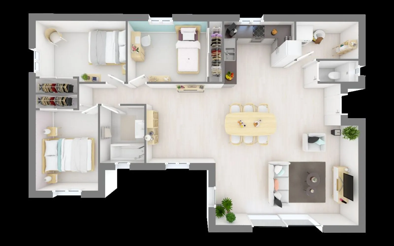 Maison 100 m² avec terrain à ALLEINS (13) à Alleins — photo 2