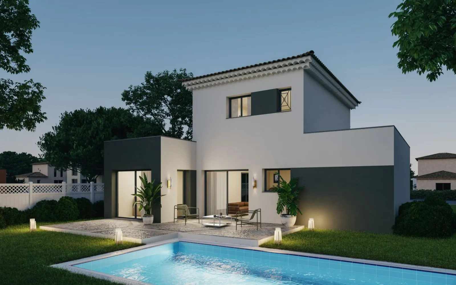 Maison 82 m² avec terrain à CABRIES (13) à Cabriès — photo 1