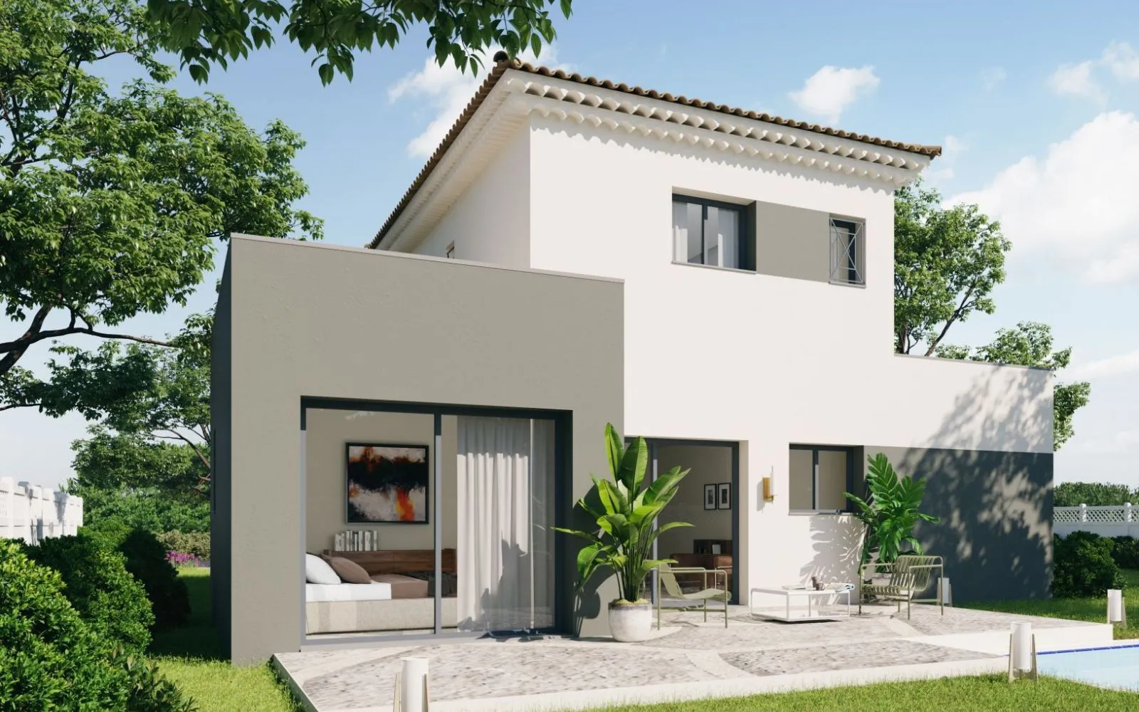Maison 82 m² avec terrain à CABRIES (13) à Cabriès — photo 3