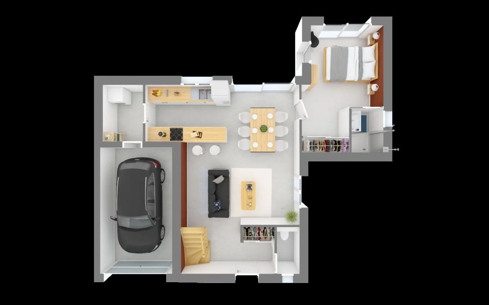 Maison 82 m² avec terrain à CABRIES (13) à Cabriès — photo 4