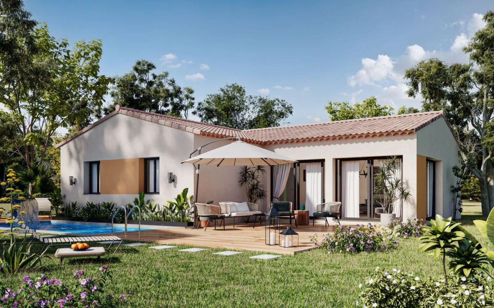 Maison 90 m² avec terrain à LE BRUSQUET (04) à Le Brusquet — photo 2