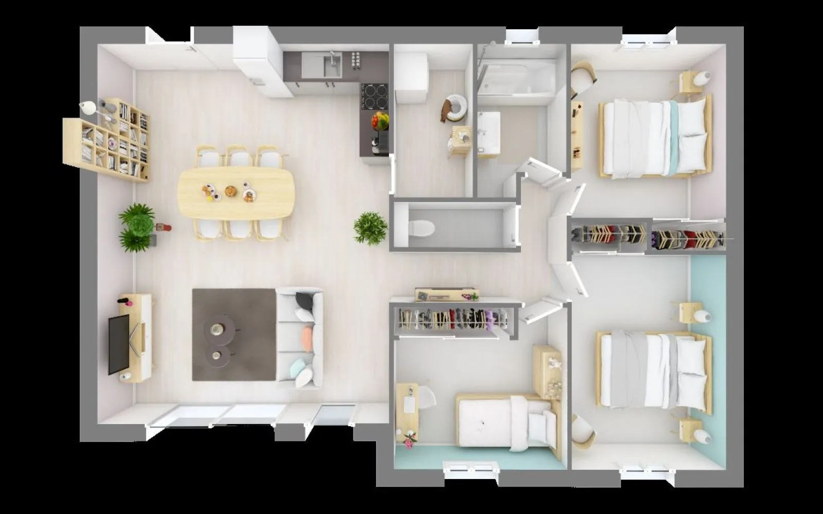 Maison 88 m² avec terrain à LA BRILLANNE (04) à La Brillanne — photo 3