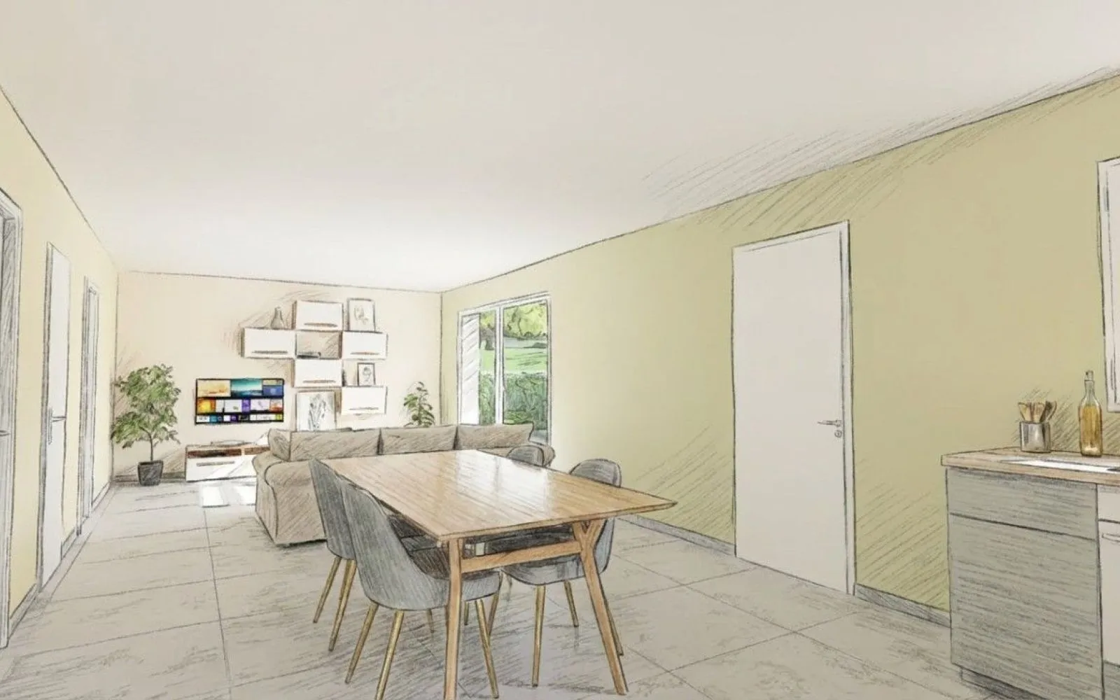 Maison 67 m² avec terrain à SAINT-JULIEN-D'ASSE (04) à Saint-Julien-d'asse — photo 3