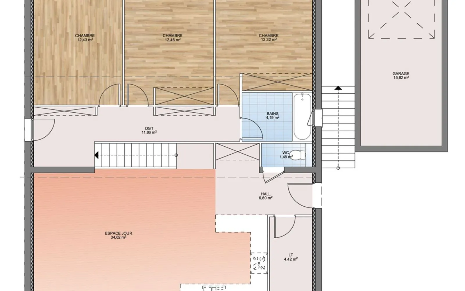 Maison 100 m² avec terrain à LA CELLE (83) à La Celle — photo 3