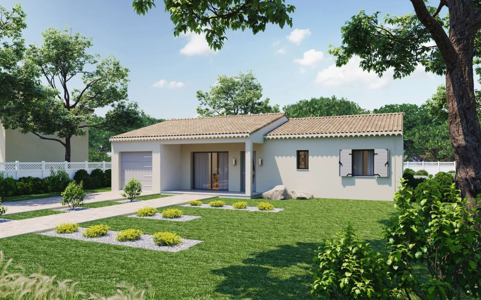 Maison 95 m² avec terrain à CORNILLON-CONFOUX (13) à Cornillon-Confoux — photo 1