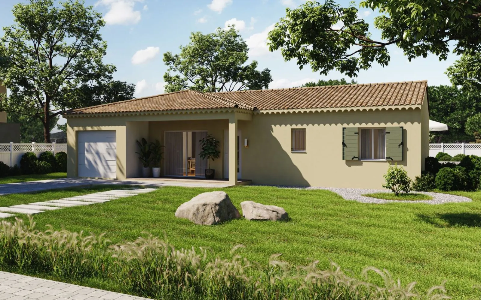 Maison 95 m² avec terrain à CORNILLON-CONFOUX (13) à Cornillon-Confoux — photo 2