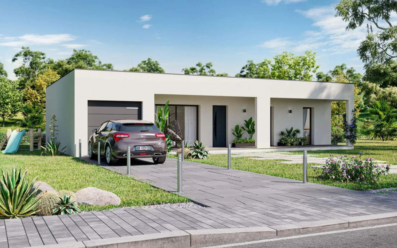 Maison 95 m² avec terrain à CORNILLON-CONFOUX (13) à Cornillon-Confoux — photo 4
