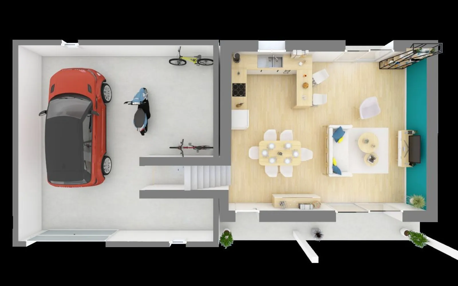 Maison 95 m² avec terrain à GONFARON (83) à Gonfaron — photo 3
