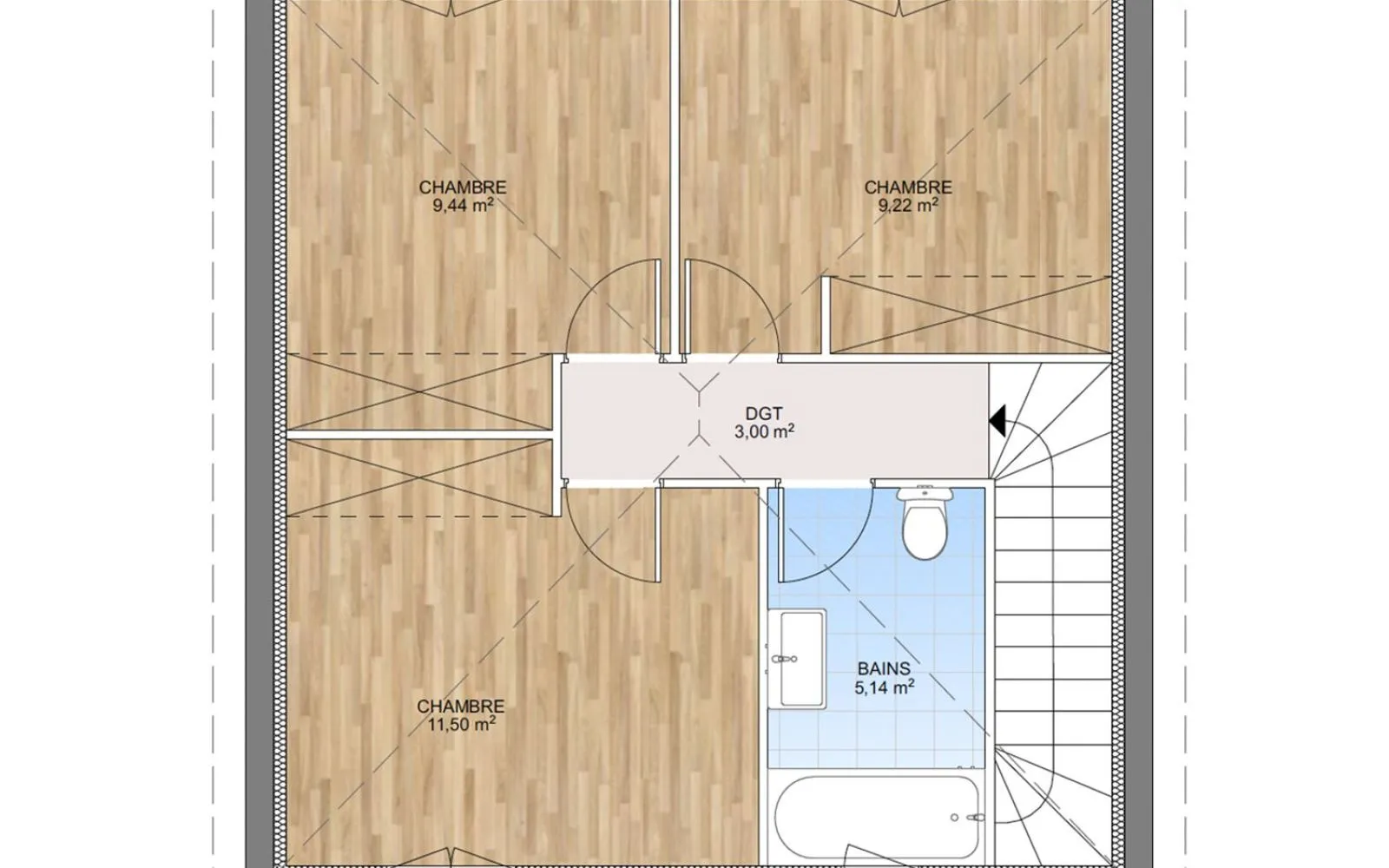 Maison 85 m² avec terrain à SALON-DE-PROVENCE (13) à Salon-de-Provence — photo 8