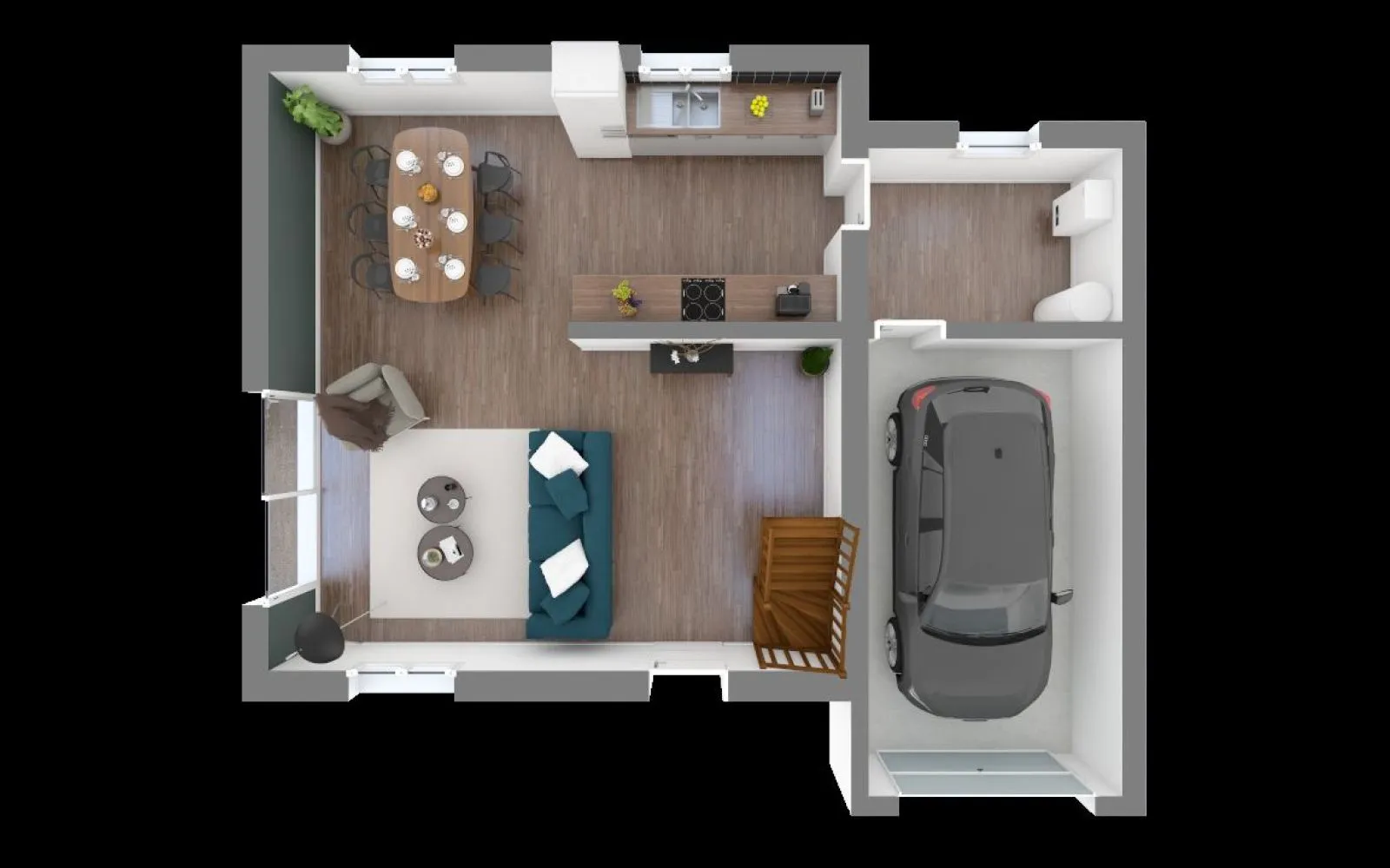 Maison 95 m² avec terrain à SAINT-CHAMAS (13) à Saint-Chamas — photo 5