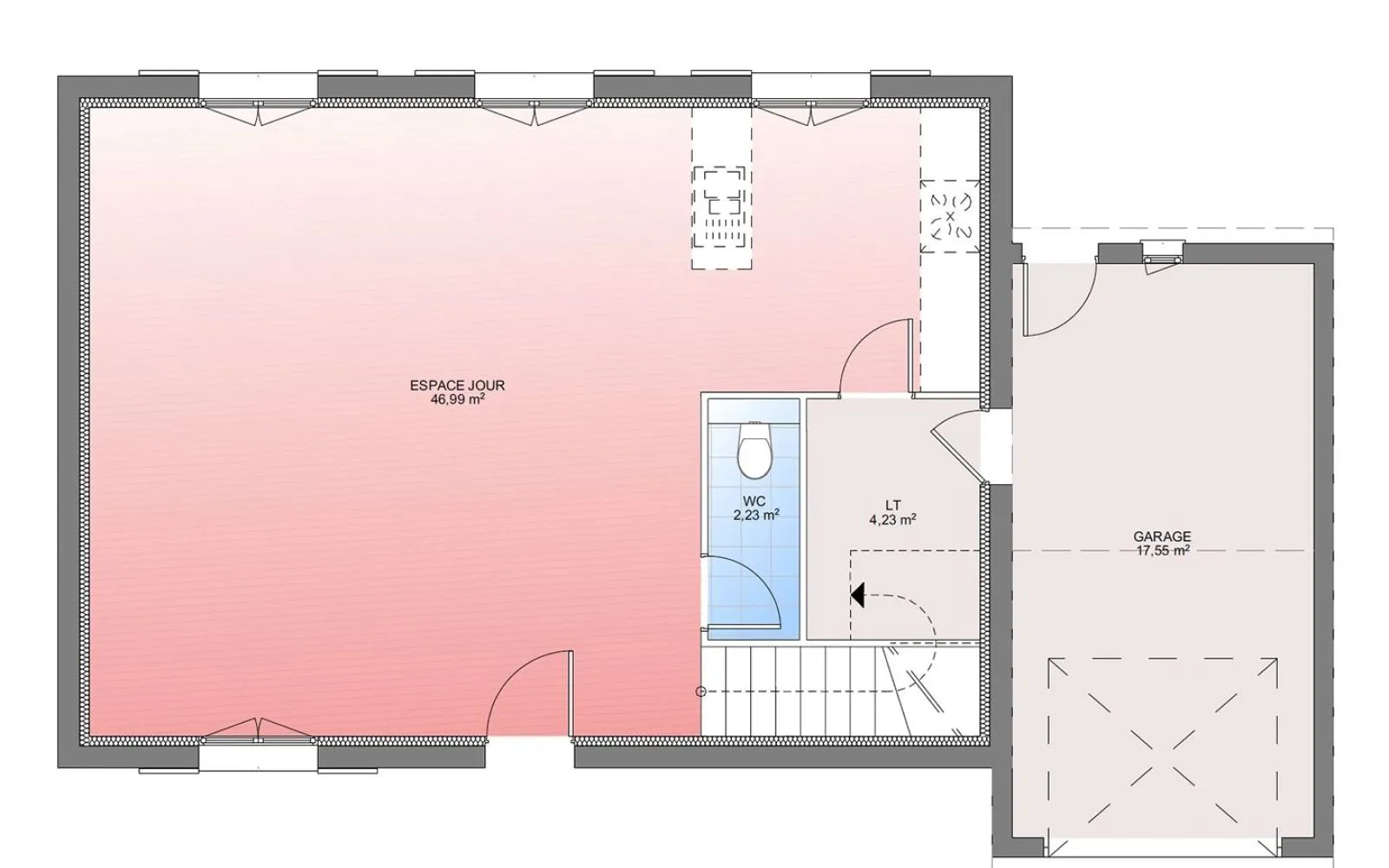 Maison 105 m² avec terrain à LA PENNE-SUR-HUVEAUNE (13) à La Penne-sur-Huveaune — photo 6