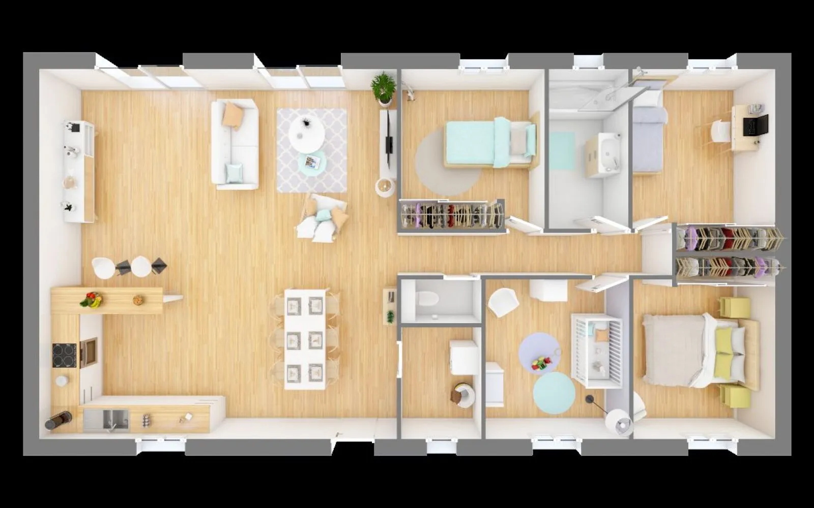 Maison 115 m² avec terrain à AUBAGNE (13) à Aubagne — photo 3
