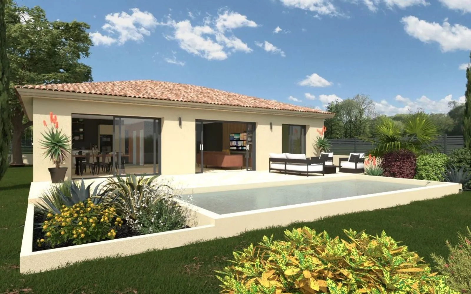 Maison 105 m² avec terrain à PUGET-SUR-ARGENS (83) à Puget-sur-Argens — photo 1